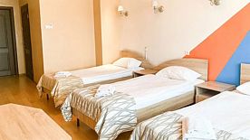Кровать в общем номере, Отель Smart Hotel KDO Новокузнецк, Новокузнецк