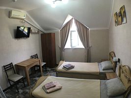 Двухместный номер Standard с красивым видом из окна 2 отдельные кровати, Отель Причал, Дербент