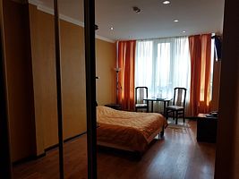 Двухместный номер без окна Стандартный двуспальная кровать, Отель Ной, Омск