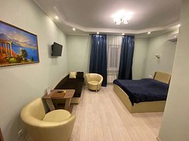 Двухместный полулюкс двуспальная кровать, Отель Райское наслаждение, Боровская