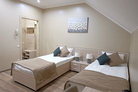 Двухместный номер Comfort двуспальная кровать, Отель Чемодан, Смоленск