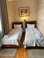 Двухместный номер Economy с балконом и с красивым видом из окна 2 отдельные кровати, Отель Арбат, Дербент
