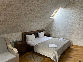 Двухместный номер Standard с балконом и с красивым видом из окна двуспальная кровать, Отель Арбат, Дербент