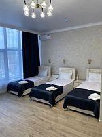 Трёхместный номер Comfort с видом на город, Отель Арбат, Дербент