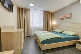Двухместный номер 3 Комфорт двуспальная кровать, Отель Ладомир Нахимовский, Москва