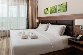 Двухместный люкс двуспальная кровать, Отель Москва Красносельская (ex. Hilton Garden Inn Красносельская), Москва