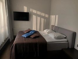 Четырёхместный семейный номер Standard с балконом и с красивым видом из окна, Отель Olimp Plaza, Владикавказ