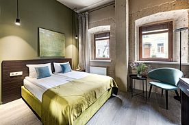 Двухместный номер Standard с видом на город двуспальная кровать, Мини-отель Gallery Inn, Москва