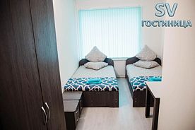 Двухместный номер Standard 2 отдельные кровати, Отель СВ Гостиница, Бабаево