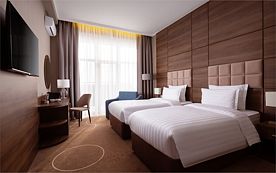Двухместный room Deluxe Plus (номер для людей с ограниченными возможностями) 2 отдельные кровати, Отель Movenpick Resort & SPA Anapa Miracleon, Анапа