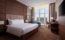 Двухместный room Deluxe двуспальная кровать, Отель Movenpick Resort & SPA Anapa Miracleon, Анапа