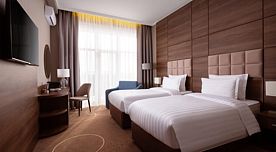 Двухместный room Deluxe Plus с балконом 2 отдельные кровати, Отель Movenpick Resort & SPA Anapa Miracleon, Анапа