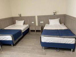 Двухместные апартаменты МГН 2 отдельные кровати, Отель Физтех, Долгопрудный