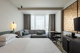 Двухместный номер High floor Standard двуспальная кровать, Отель Хаятт Плейс Екатеринбург, Екатеринбург