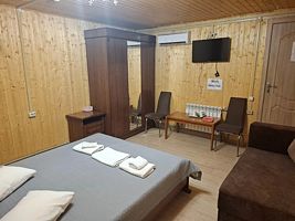Двухместный номер без окна Standard двуспальная кровать, Отель Место, Елец