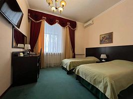 Двухместный полулюкс 2 отдельные кровати, Отель Марафон на Гагарина 69, Липецк