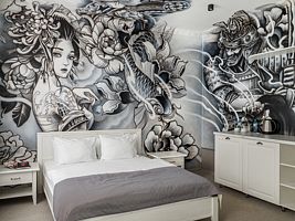Двухместный полулюкс двуспальная кровать, Отель  ArtBarin, Смоленск