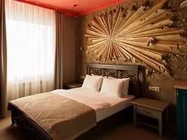 Двухместная студия двуспальная кровать, Отель  ArtBarin, Смоленск