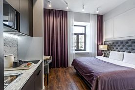 Двухместный номер Стандарт 2 отдельные кровати, Апарт-отель Acqualina, Санкт-Петербург