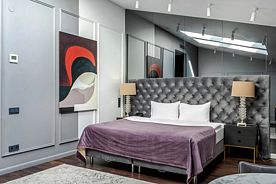 Двухместный номер Супериор Мансарда 2 отдельные кровати, Апарт-отель Acqualina, Санкт-Петербург