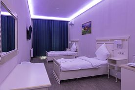 Двухместный номер с балконом 2 отдельные кровати, Отель Пирамида, Подольск