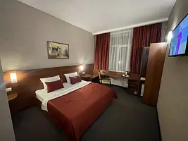 Двухместный номер Deluxe двуспальная кровать, Отель Сова, Балаково