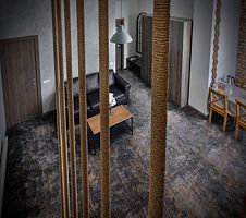 Номер Deluxe с видом на город, Отель LofT Hotel, Нижний Новгород