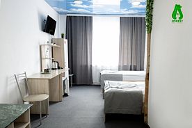 Двухместный номер Standard с видом на город 2 отдельные кровати, Отель Амто, Елизово