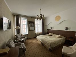 Двухместный номер Бизнес 2 отдельные кровати, Арт Отель Трезини Trezzini Art Hotel ООО Эвростиль, Санкт-Петербург