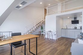 Апартаменты Duplex Attic с красивым видом из окна, Апарт-отель Светланская 51, Владивосток