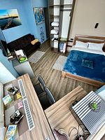 Двухместный номер Deluxe Family с видом на море двуспальная кровать, Отель Паллада, Владивосток