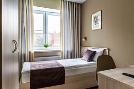 Одноместный номер односпальная кровать, Отель Rus Hotel Group, Санкт-Петербург