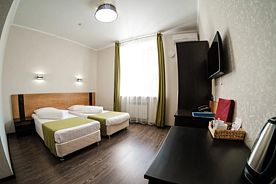 Двухместный номер Comfort 2 отдельные кровати, Отель Гостиница DeLuxe2, Альметьевск