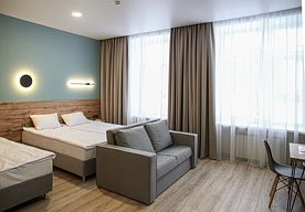 Трёхместные апартаменты, Отель Кристалл, Глазов