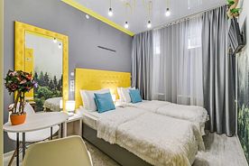 Двухместный номер Standard 2 отдельные кровати, Микс-отель Гуд Лак, Ставрополь