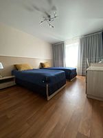 Двухместные апартаменты c 1 комнатой с видом на город 2 отдельные кровати, Апарт-отель Красногорский, Кичиер