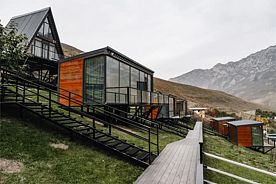 Бунгало c 1 комнатой, Отель Mountain Saniba Eco Hotel, село Даргавс