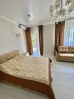 Полулюкс с двуспальной кроватью и диваном с балконом двуспальная кровать, Отель Минерал, Кавказские Минеральные Воды