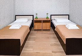 Двухместный номер Comfort 2 отдельные кровати, Отель Smart Hotel KDO Воронеж, Воронеж
