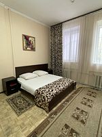 Двухместная студия двуспальная кровать, Отель Гостиница Мир на Карбышева, Пестово