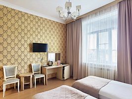 Двухместный номер с видом на город двуспальная кровать, Отель SeaZone, Дербент