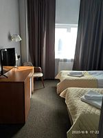 Двухместный номер Superior с видом на парк 2 отдельные кровати, Отель Рубеж, Деревянное