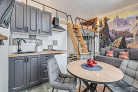 Студия Comfort Дуплекс, Отель Sokroma Гиперборея, Кировск