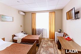 Двухместный номер Superior 2 отдельные кровати, Отель Lada Hotel, Кропоткин