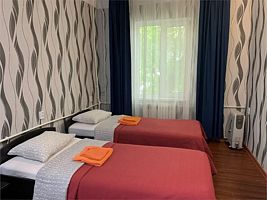 Двухместный номер 2 корпус Economy 2 отдельные кровати, Отель Гостиница Центральная, Нижняя Тура