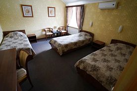 Трёхместный номер Standard, Отель Пристань, Подпорожский район