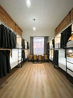 Кровать в общем номере, Отель VERANDA, Курган
