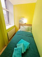 Одноместный номер Эконом №407 с видом на внутренний двор, Отель Золотой Клевер, Нижний Новгород