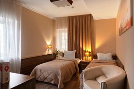 Двухместный номер Комфорт 2 отдельные кровати, Отель Travel, Пермь