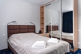Двухместный номер + Comfort двуспальная кровать, Отель Олимпиада, Ангарск
